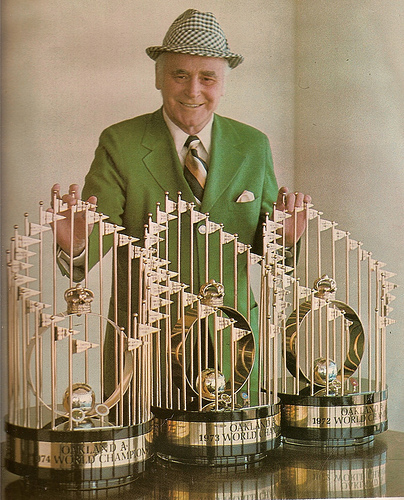 Image result for charlie finley the A's images