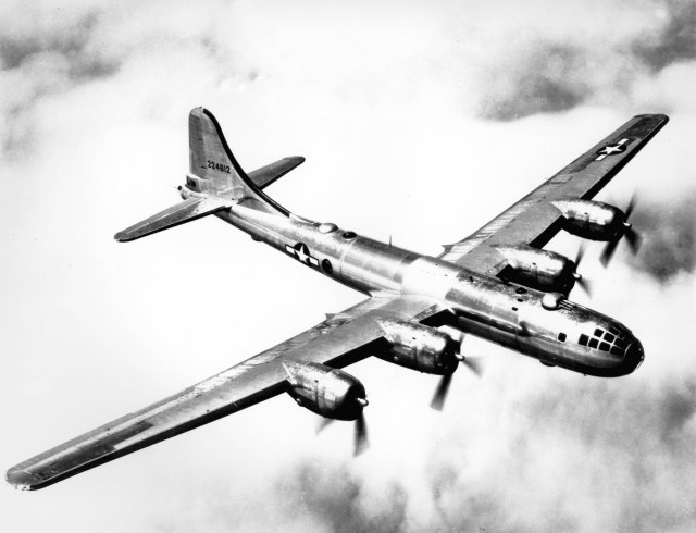 The B-29 built by Boeing during World War was a critical new technology that transformed post-war aviation.