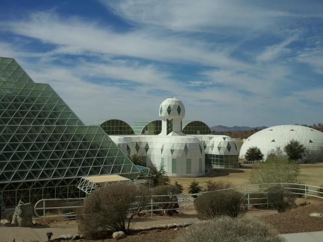 Bioesphere 2 outside of Tucson, Arizina.